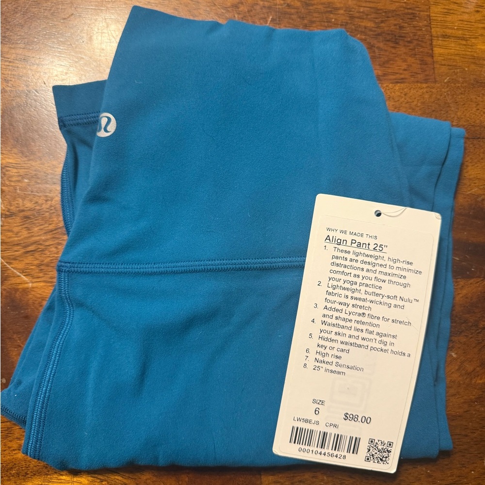 lululemon athletica align pant 25”